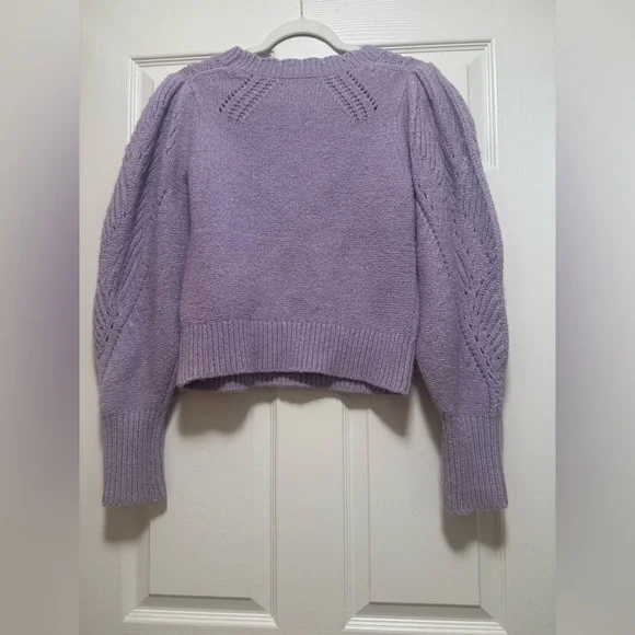 Anthropologie Scalloped Collar Sweater - Picture 5 of 12